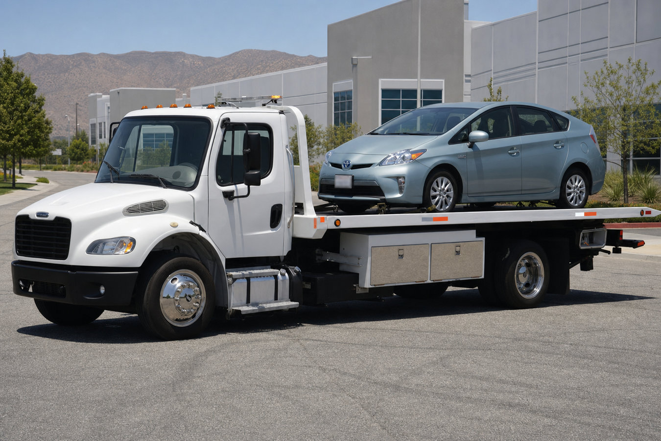 Oakley Heavy Duty Towing Service tow truck ready for dispatch in Oakley, CA